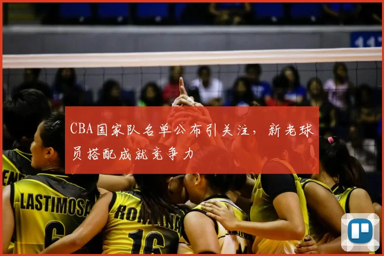 CBA国家队名单公布引关注，新老球员搭配成就竞争力