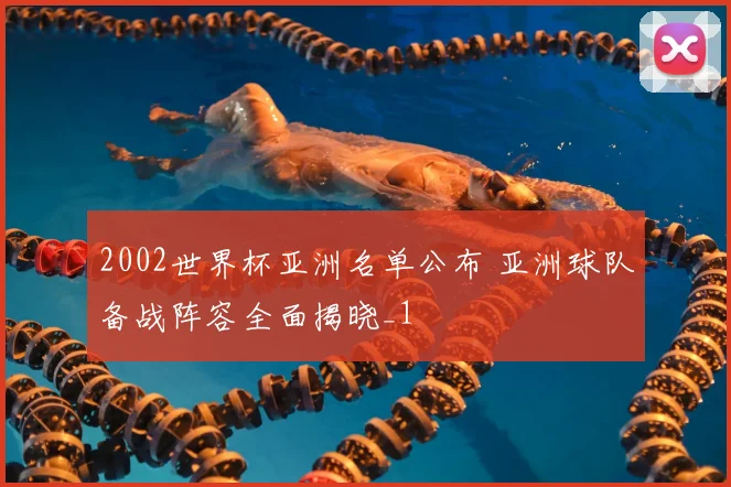 2002世界杯亚洲名单公布 亚洲球队备战阵容全面揭晓_1